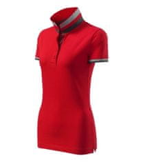 Malfini Polokošeľa dámska COLLAR UP (MALFINI) - formula red XS