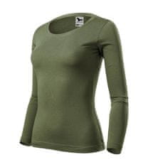 Malfini Tričko dámske FIT-T LS (MALFINI) khaki XS