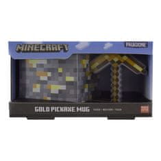 Paladone Hrnček Minecraft Pickkaxe zlatý