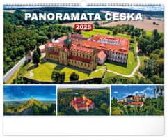 Notique Nástenný kalendár Panoramata Česka 2025, 48 x 33 cm