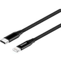 Yenkee YCU 631 MFi BK USB C/lightning 1m