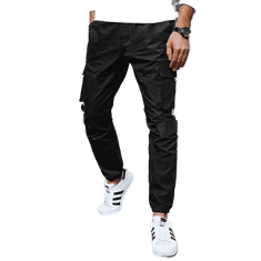 Dstreet Pánske bojové nohavice SETA čierne ux4209 XL