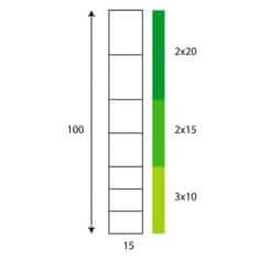 DEMA Uzlové pletivo pozinkované 100 cm x 50 m