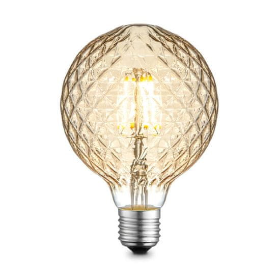 PAUL NEUHAUS Leuchten DIRECT LED Filament, dekoratívne Globe, 4W E27 priemer 95mm 3000K DIM 08468 LD 08468