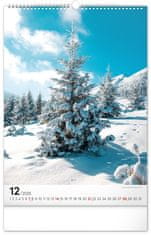 Notique Nástenný kalendár Stromy 2025, 33 x 46 cm
