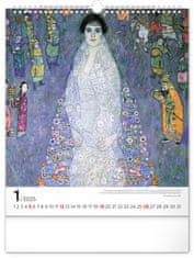 Notique Nástenný kalendár Gustav Klimt 2025, 30 x 34 cm