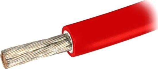 4DAVE GOOWEI Energy kabel pro zapojení solárních panelů měděný 1x 6mm2, červený