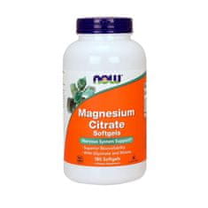 NOW Foods Doplnky stravy Magnesium Citrate Cytrynian Magnezu