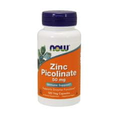 NOW Foods Doplnky stravy Zinc Picolinate Pikolinian Cynku 50 Mg