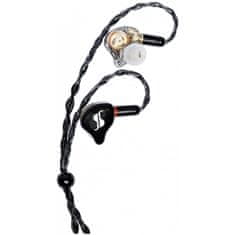 Stagg SPM-PRO BK, 3-driver in-ear slúchadlá, čierna