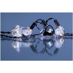 Stagg SPM-PRO TR, 3-driver in-ear slúchadlá, transparentné