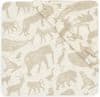 Prestieradlo napínacie 120 × 60 cm Animals Nougat