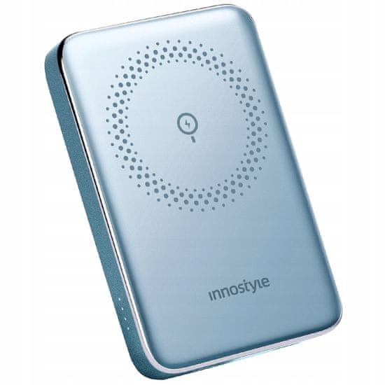 Innostyle Innostyle Powermag Slim Fast Induction Powerbank Pre Magsafe 10000Mah Modrá