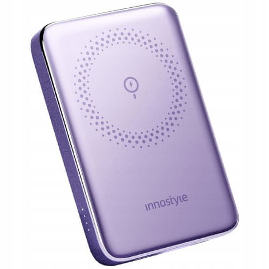 Innostyle Innostyle Powermag Slim Fast Induction Powerbank Pre Magsafe 10000Mah Fialová