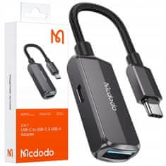 Mcdodo Mcdodo Adaptér Usb-C Na Usb Otg Usb-A Adaptér Kábel Pendrive Nabíjanie