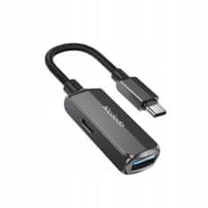 Mcdodo Mcdodo Adaptér Usb-C Na Usb Otg Usb-A Adaptér Kábel Pendrive Nabíjanie