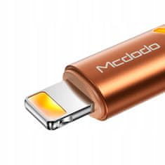 Mcdodo Mcdodo Usb Lightning Rýchlonabíjací Kábel 36W Pre Iphone 13 14 2M Led Orange