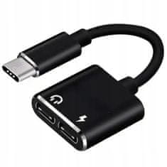 CO2 Adaptér 2X Usb-C Adaptér Usb Typ C Kábel Pre Samsung Apple Xiaomi S Dac