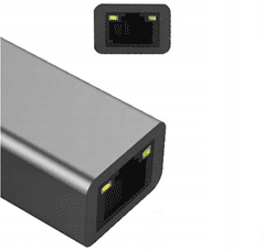 CO2 Co2 Adaptér Usb Ethernetový Adaptér Sieťová Karta Lan Hub Usb Gigabit Rj45