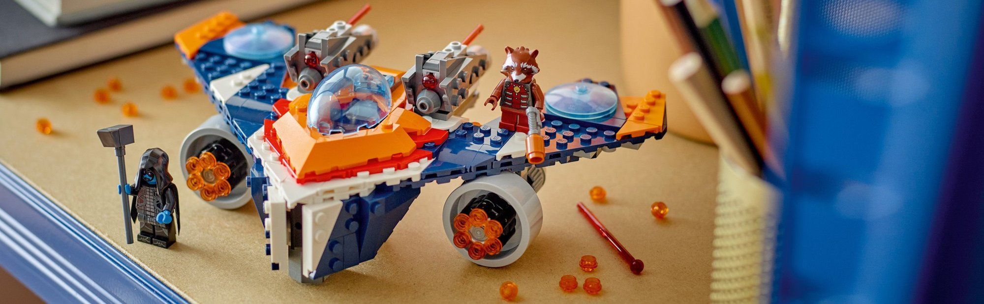 LEGO Marvel 76278 Rocketov tryskáč Warbird vs. Ronan