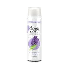 Gillette Gél na holenie Satin Care Lavender Touch (Shave Gel) (Objem 200 ml)