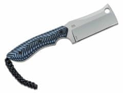 CRKT CR-2398 S.P.E.C. malý nôž na krk 6,2 cm, modro-čierna, G10, plastové puzdro