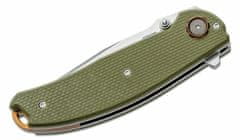 CRKT CR-2471 Butte vreckový nôž s asistenciou 8,5 cm, Stonewash, zelená, G10