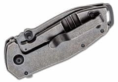 CRKT CR-2493 Squid Assisted Black malý vreckový nôž s asistenciou 5,6cm, Black Stonewash, oceľ