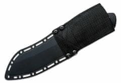 CRKT CR-2866 Catchall Black všestranný nôž 14 cm, čierna, GRN, guma, termoplast puzdro