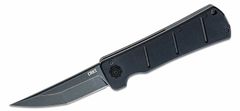 CRKT CR-2908 Inazuma No Ken taktický vreckový nôž 9,3 cm, Black Stonewash, čierna, G10