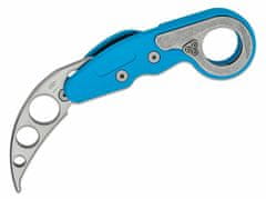 CRKT CR-4041T Provoke Trainer Blue tréningový vreckový nôž - karambit 6,3 cm, modrá, Grivory