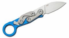 CRKT CR-4050 Provoke Blue vreckový nôž 6,5 cm, modrá, hliník