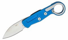 CRKT CR-4050 Provoke Blue vreckový nôž 6,5 cm, modrá, hliník