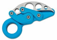 CRKT CR-4041T Provoke Trainer Blue tréningový vreckový nôž - karambit 6,3 cm, modrá, Grivory