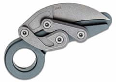 CRKT CR-4045 Provoke Compact vreckový nôž - karambit 5,7 cm, Stonewash, hliník 