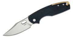 CRKT CR-5321 Pilar IV Black vreckový nôž 7,9 cm, čierna, G10