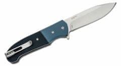CRKT CR-6880 Ignitor Assisted Silver vreckový nôž 8,8 cm, čierna, modrá, G10