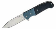 CRKT CR-6880 Ignitor Assisted Silver vreckový nôž 8,8 cm, čierna, modrá, G10