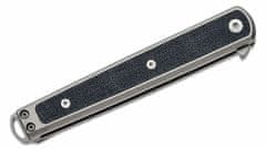 CRKT CR-7123 Seis Black pánsky vreckový nôž 8,4 cm, čierna, GRN, nerez