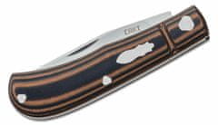 CRKT CR-7100 Venandi Brown pánsky vreckový nôž 8 cm, čierno-hnedá, G10