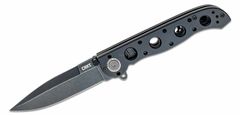 CRKT CR-M16-03DB M16-03DB Spear Point vreckový nôž 9 cm, Black Stonewash, čierna, hliník