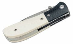 CRKT CR-M4-02M M4-02M White vreckový nôž 8,3 cm, biela, čierna G10, živica