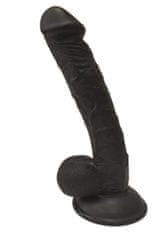 Xcock Veľký realistický čierny dildo penis na prísavke