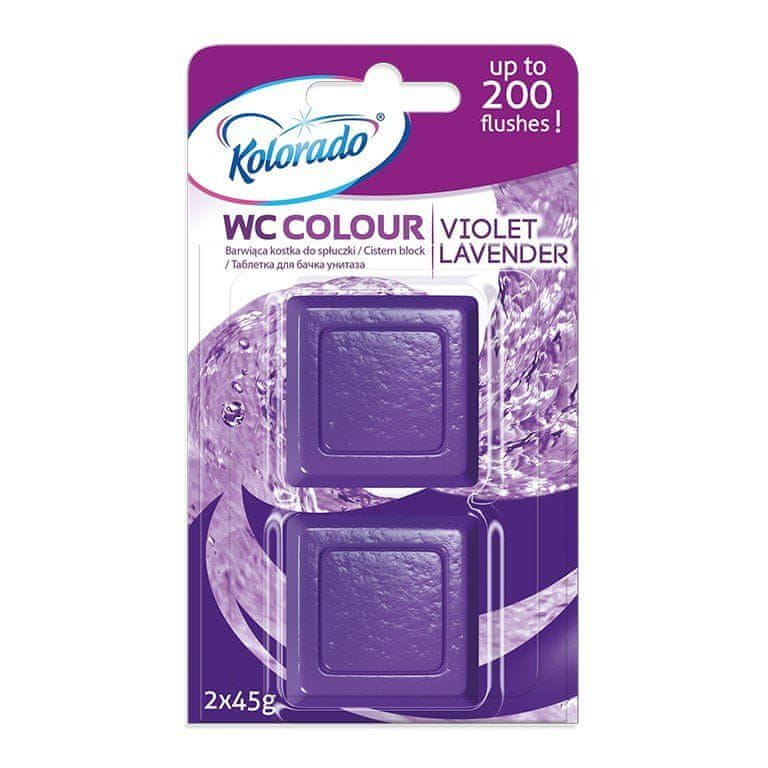 Kolorado WC kocka Lavander 2x45g