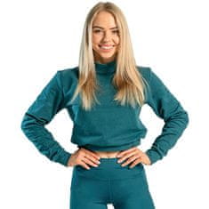 STRIX Dámska mikina Essential High-Neck Deep Teal (Veľkosť L)