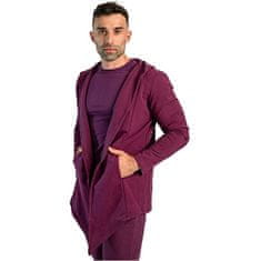 STRIX Pánsky kardigan Hoodie Plum (Veľkosť XL)