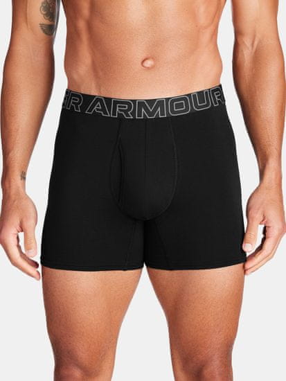 Under Armour Boxerky M UA Perf Cotton 6in-BLK