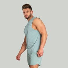 STRIX Pánske Cut-Off tielko Essential Stone Blue (Veľkosť XL)