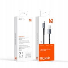 Mcdodo MCDODO USB-C RÝCHLONABÍJACÍ KÁBEL PRE SAMSUNG XIAOMI USB TYP C 6A 100W 2M