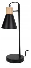 Koopman Stolová lampa na stôl čierna elegantná 14x44 cm